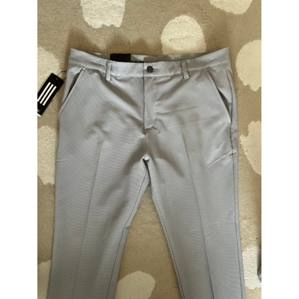 Mens Addidas Stripped Golf Pants Size 34
